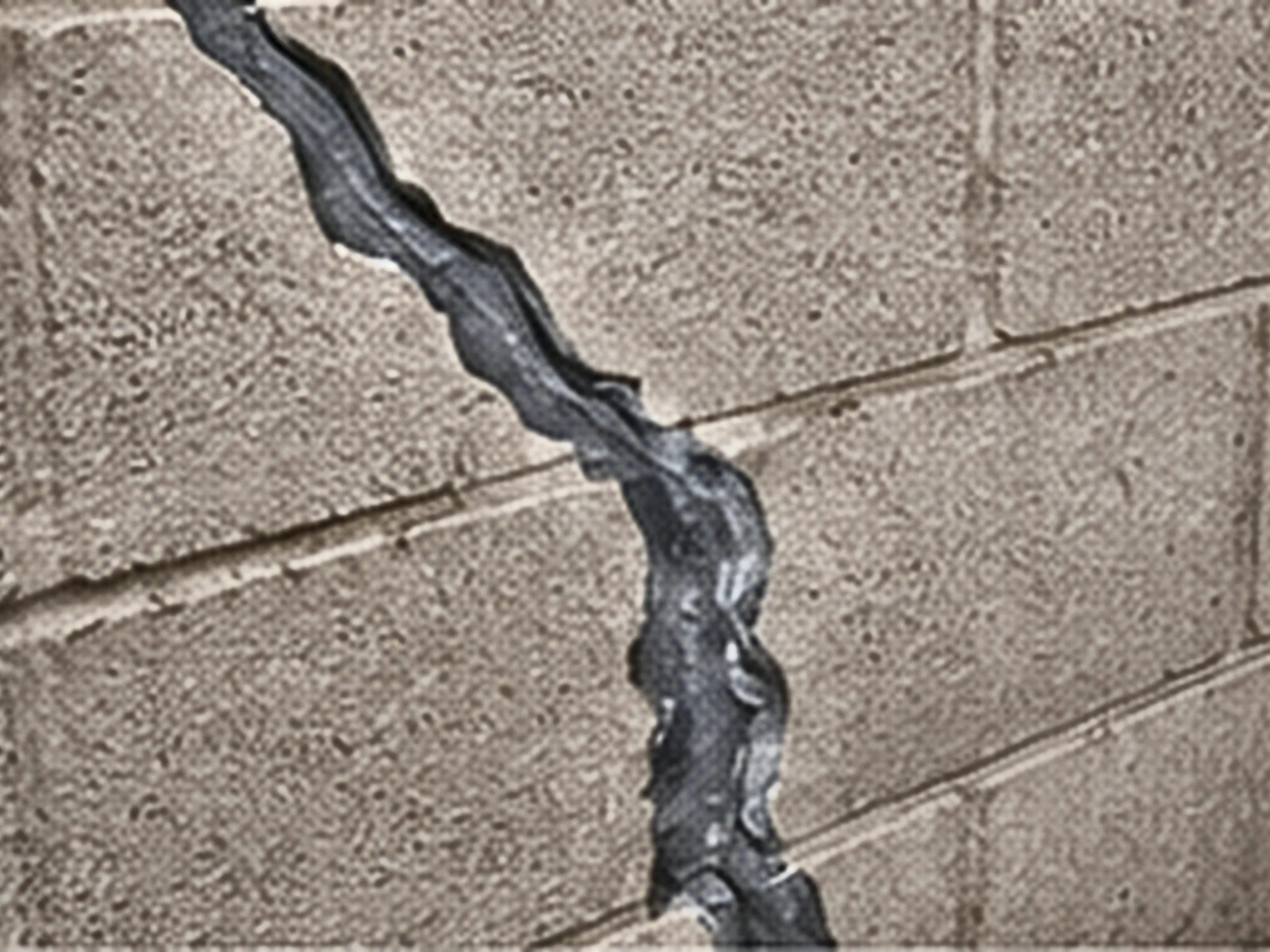 Foundation wall repair work in progress on a Troy-area home